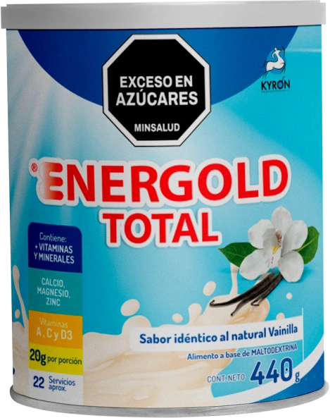 energol total vainilla 400g