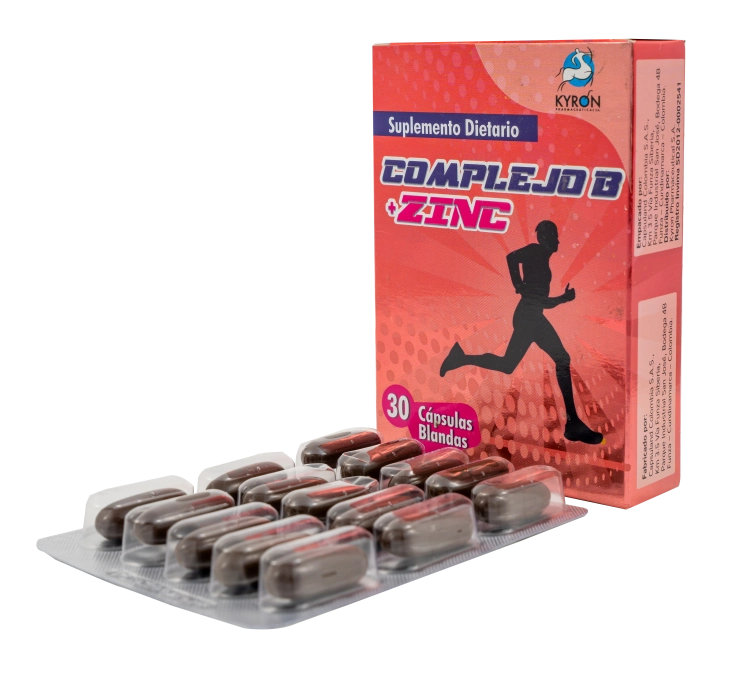 complejo b + zinc kyron pharmaceutical